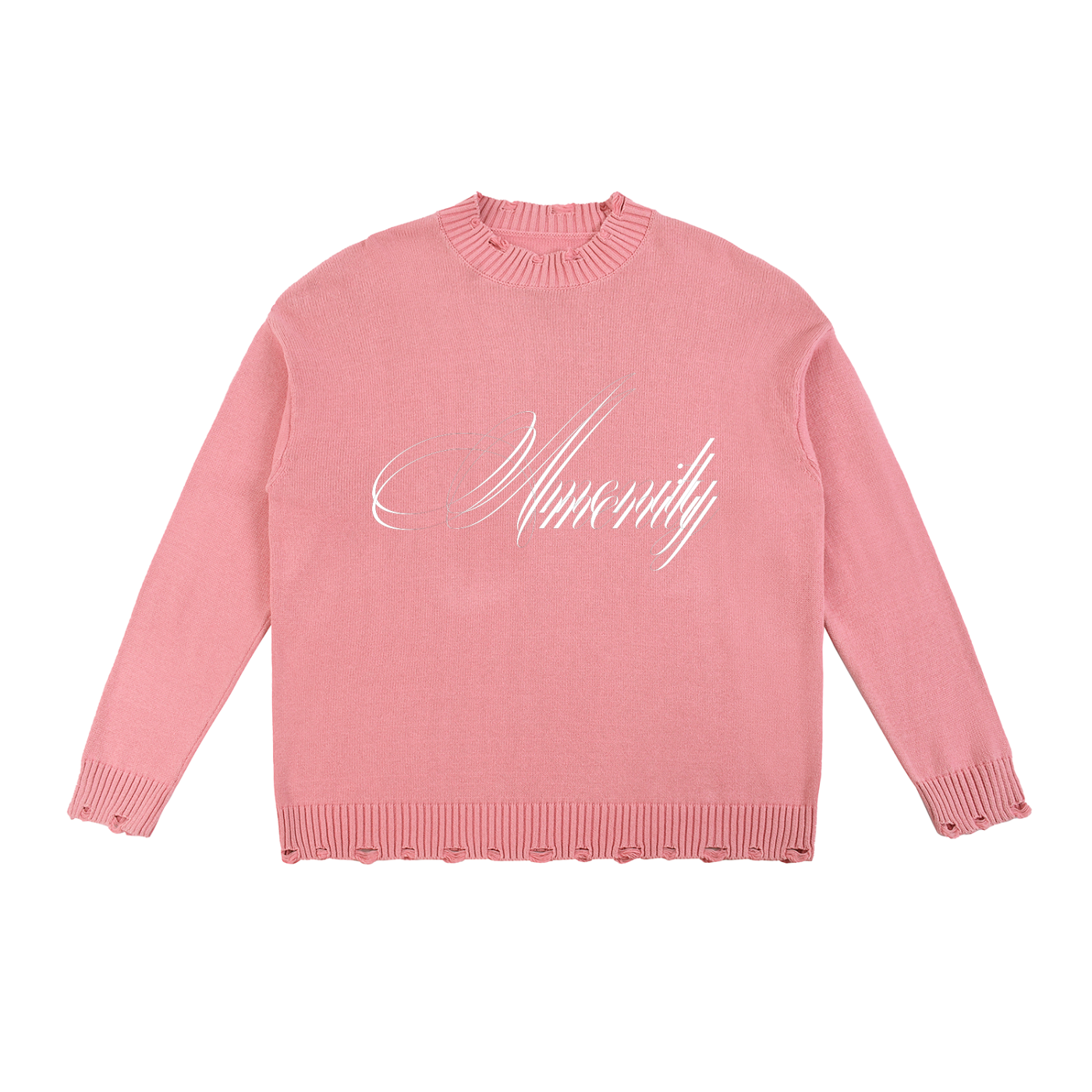 Amenity Hand Frayed Sweater