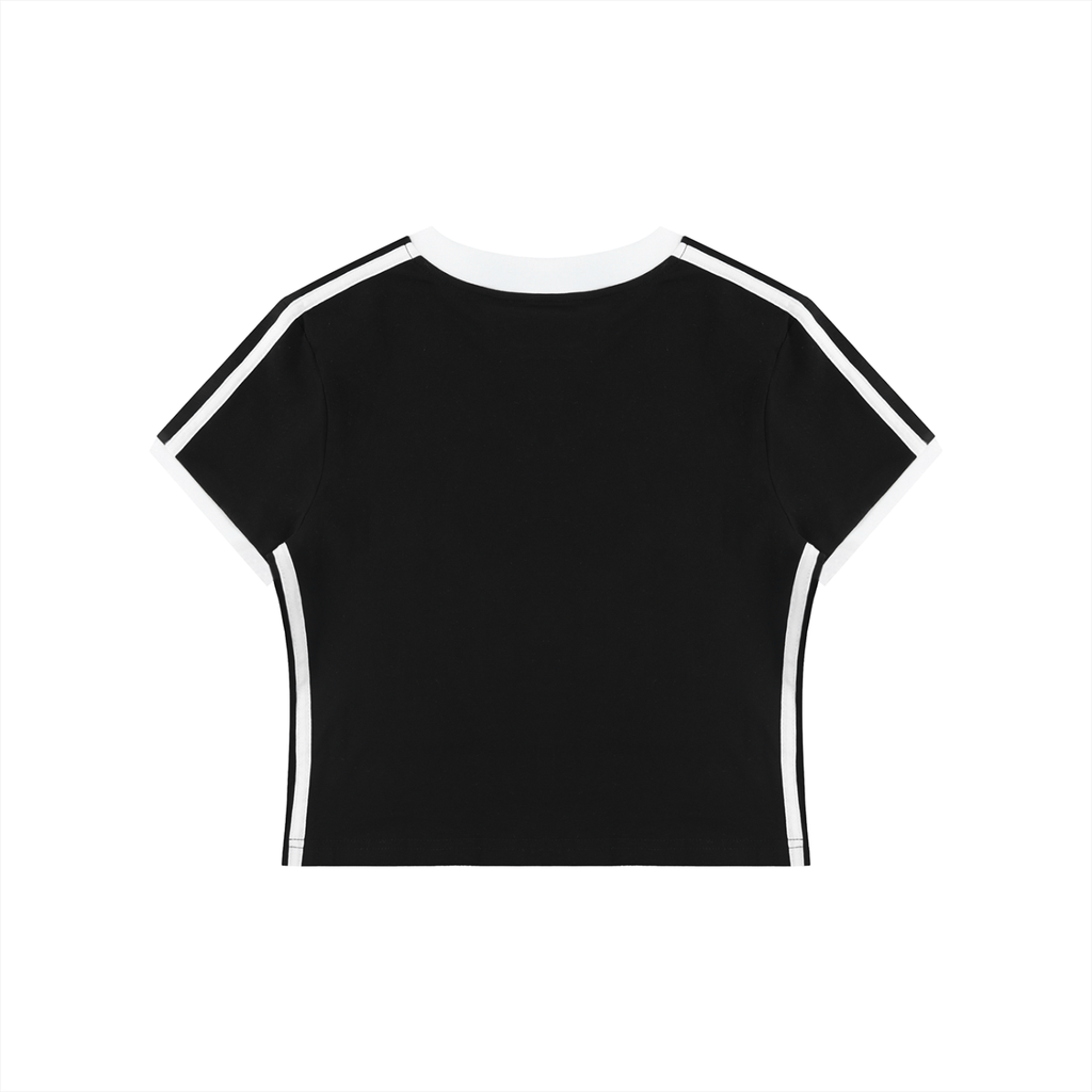 Amenity Retro Crop Tee