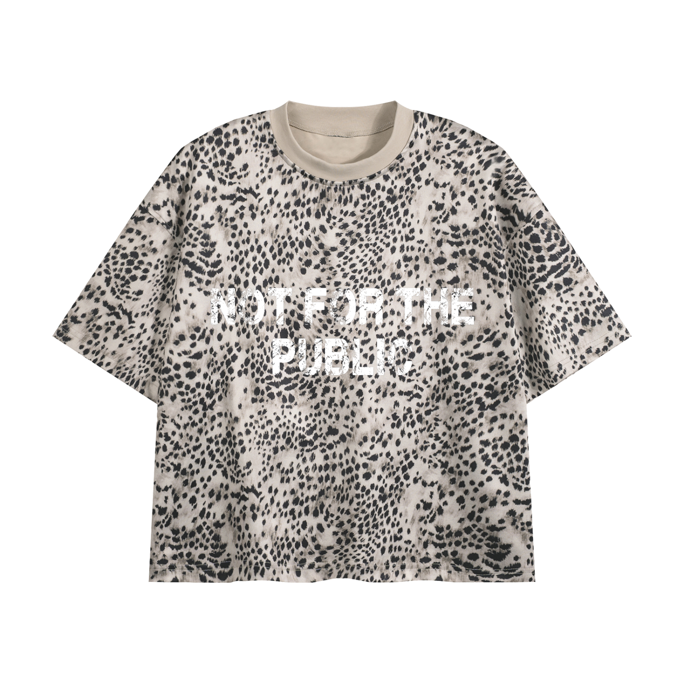 Amenity Leopard Boxy Tee