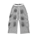 (GREY)Adore Amenity Cargo Sweats