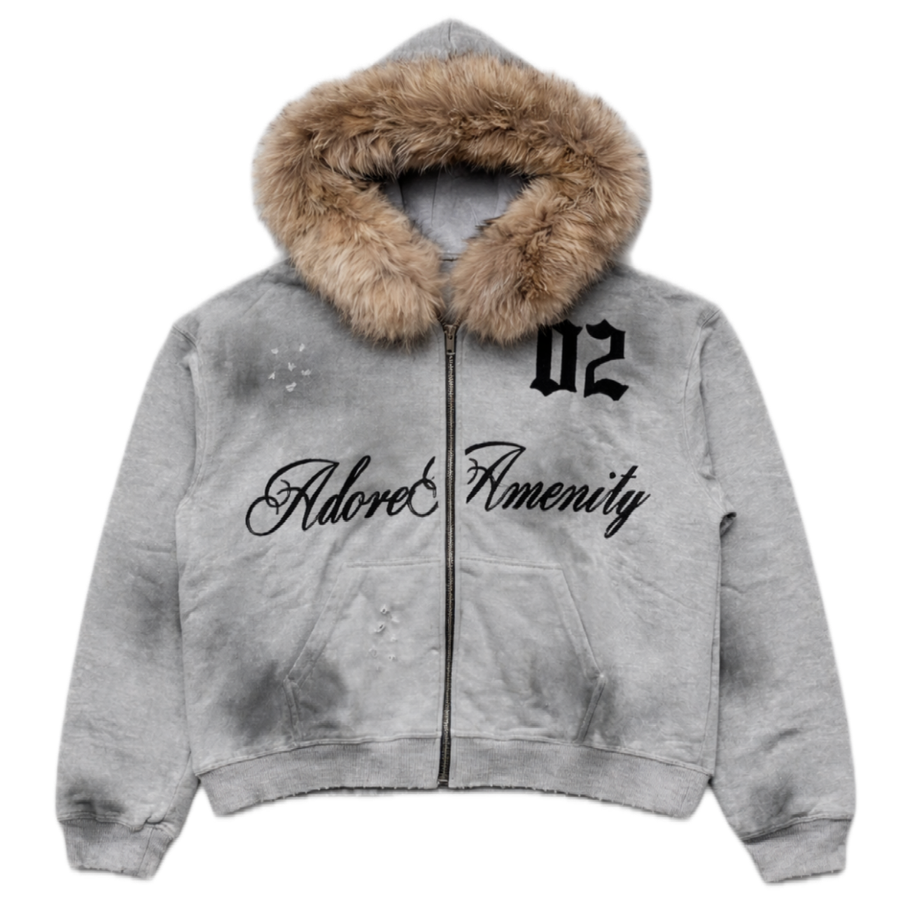 (GREY)Adore Amenity ZipUp