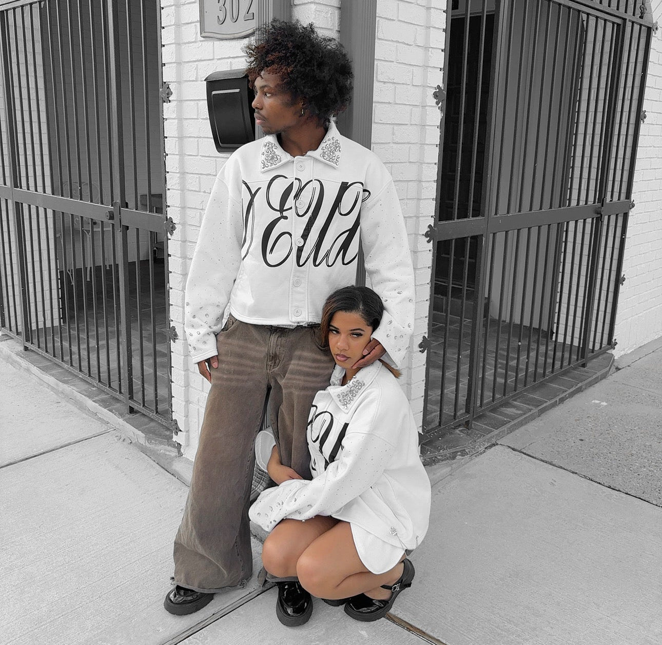 THE CHANDELIER B JACKET (White)