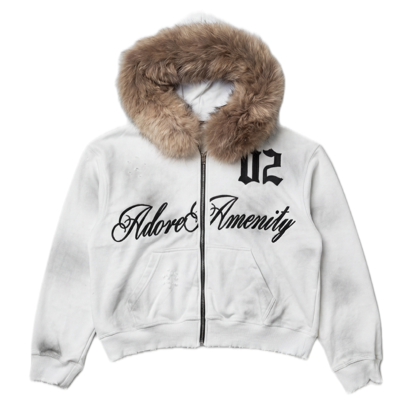 (WHITE)Adore Amenity ZipUp