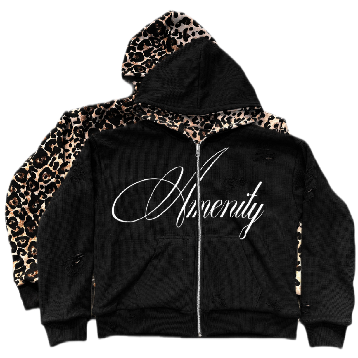 Reversible Leopard ZipUp