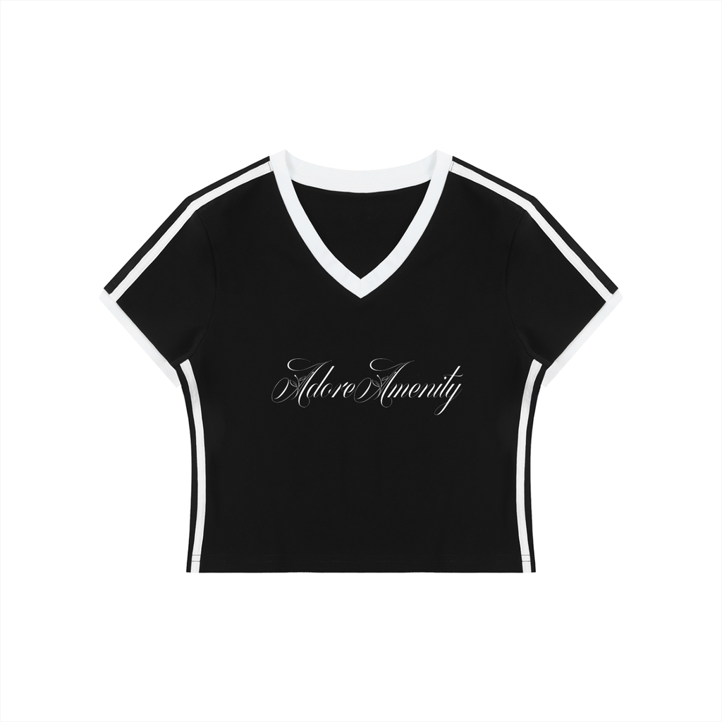 Amenity Retro Crop Tee