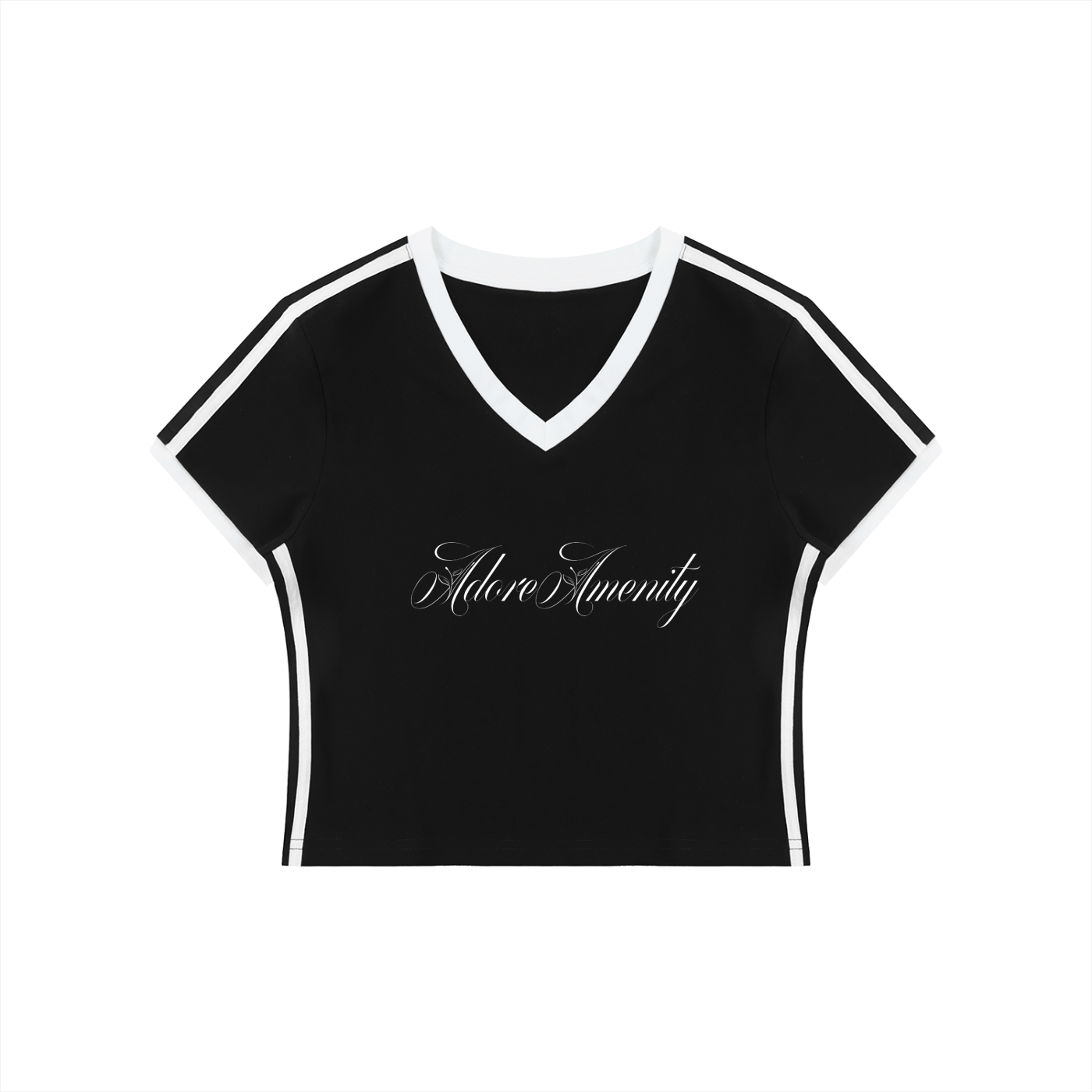 Amenity Retro Crop Tee